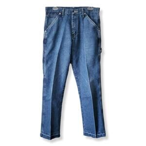 Vtg 90s Y2K Wrangler Unisex Carpenter Jeans Work Wear Utility Classic 30 x 30